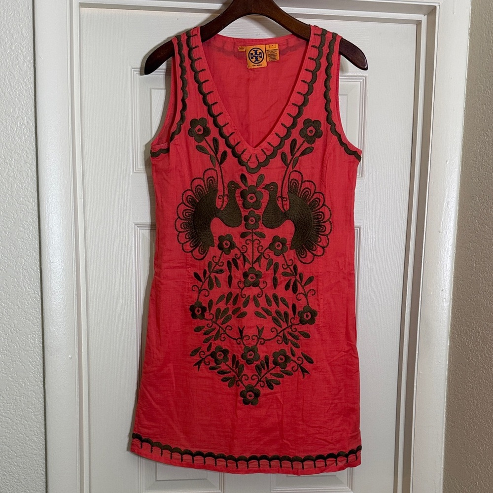 Tory Burch Embroidered Dress